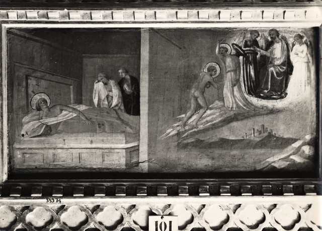 Bulloz — Francesco di Antonio di Bartolomeo - sec. XV - San Girolamo fustigato dagli angeli in sogno — insieme